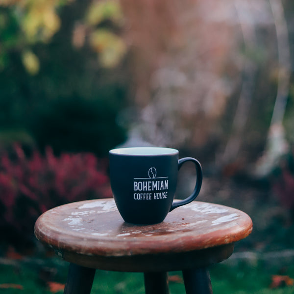 Porcelain mug "Bohemian Coffee House"